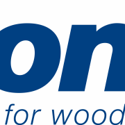 Here is a view of Bona's logo and area, blue, brand, font, graphics, line, logo, product, text, white, blue