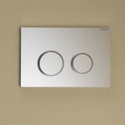 View of bathroom feature. - View of bathroom product design, orange