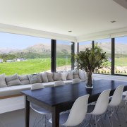 This home was designed by Mason &amp; Wales estate, house, interior design, property, real estate, table, window, gray