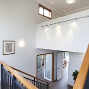 Laser Group Services Ltd provided all the lighting, architecture, ceiling, daylighting, estate, floor, flooring, handrail, home, house, interior design, real estate, room, stairs, wall, window, wood, gray