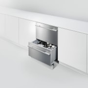 View of Fisher &amp; Paykel dishwasher. - View furniture, product, product design, white