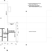 Seen here is a home designed by Chris angle, area, diagram, font, line, product design, text, white