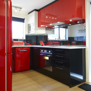 Another view of the kitchen. - Another view cabinetry, countertop, interior design, kitchen, room, white