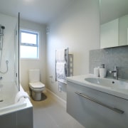 Bathroom shot - Bathroom shot - architecture | architecture, bathroom, home, interior design, property, real estate, room, gray