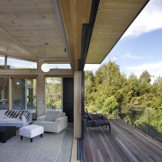 This home was designed and built by Lock deck, estate, home, house, interior design, outdoor structure, patio, porch, property, real estate, roof, brown