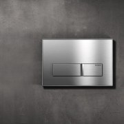 Seen here are the inwall cisterns from Geberit. product design, gray