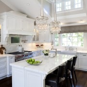 A view of a kitchen designed by Iris cabinetry, countertop, cuisine classique, home, interior design, kitchen, room, window, gray