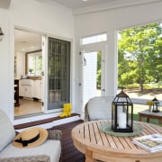 Country style family kitchen - Country style family ceiling, daylighting, estate, home, house, interior design, living room, porch, real estate, window, gray