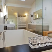 Large remodelled bathroom - Large remodelled bathroom - architecture, countertop, interior design, kitchen, property, real estate, room, gray