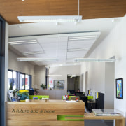 Resene paints for Junior Campus, Elim Christian College architecture, ceiling, interior design, brown