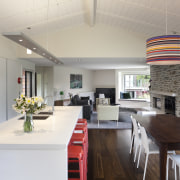 wide-ranging renovation by Mason &amp; Wales Architects ceiling, house, interior design, kitchen, real estate, room, table, gray