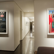 Contemporary apartment interiors dont have to be crisp, ceiling, exhibition, floor, flooring, interior design, wall, brown