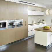 A cooking centre or a work of art? cabinetry, countertop, cuisine classique, home appliance, interior design, kitchen, product design, gray, white