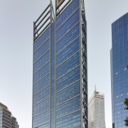 BHP Billiton in Hassell-designed Brookfield Place - BHP architecture, building, city, commercial building, condominium, corporate headquarters, daytime, facade, headquarters, metropolis, metropolitan area, mixed use, real estate, sky, skyscraper, tower, tower block, urban area, window, white