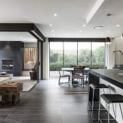 Winning recipe  Rawson Homes and celebrity chef ceiling, floor, flooring, house, interior design, living room, real estate, gray