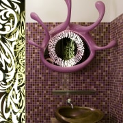 Feast for the eyes  Américas River Oaks design, interior design, pink, purple, wall, red, white