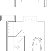 Wall and ceiling planes separate, turn and float angle, area, black and white, design, diagram, drawing, font, line, line art, product, product design, structure, technical drawing, text, white