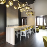 Brisbane casino bar designed by Tonic - Brisbane ceiling, dining room, interior design, restaurant, room, suite, black