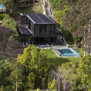 Down the garden path  new home by architecture, cottage, home, house, landscape, plant, property, real estate, tree, brown