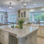 Kitchen by Lisa Steinbach Schecter - Kitchen by cabinetry, countertop, cuisine classique, estate, home, interior design, kitchen, real estate, room, window, gray