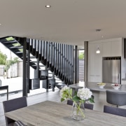 Outside the square  Smarter Smaller Home interiors architecture, house, interior design, living room, gray