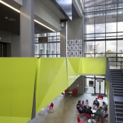 Sage Manufacturing works on med school campus - architecture, daylighting, floor, house, interior design, loft, gray
