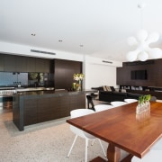 This Edwardian villa, built in the 1900s, retains architecture, countertop, house, interior design, kitchen, property, real estate, white