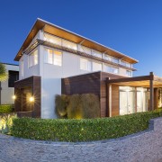 Sun, sand and surf - the Coast papamoa architecture, cottage, elevation, estate, facade, home, house, property, real estate, residential area, sky, villa, blue