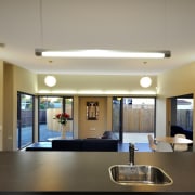 Raising the benchmark  Homestar green initiatives - ceiling, daylighting, floor, flooring, interior design, lighting, property, real estate, room, window, gray