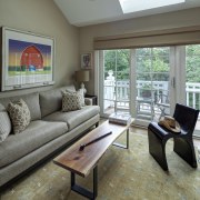 The tranquil ambiance of this master bedroom and estate, home, interior design, living room, real estate, room, window, gray