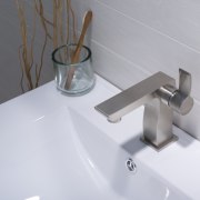 Kraus Sonus faucet - Kraus Sonus faucet - bathroom, bathroom sink, plumbing fixture, product design, sink, tap, gray