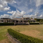 Entertainers delight  a major renovation to this architecture, cloud, cottage, estate, grass, home, house, landscape, lawn, plant, property, real estate, residential area, sky, tree, brown, gray