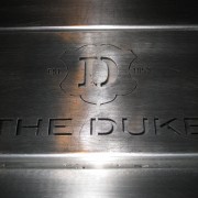 Bar restoration with Caroma and Fowler fittings - font, metal, black