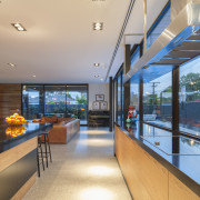 Open plan entertainers kitchen by Jasmine McClelland apartment, architecture, condominium, daylighting, estate, house, interior design, real estate, window, gray