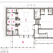 Plan of mountain vacation home - Plan of architecture, area, design, diagram, drawing, floor plan, line, plan, product design, structure, white