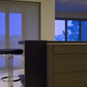 Sleek, contemporary German kitchen - Sleek, contemporary German ceiling, desk, furniture, interior design, light fixture, lighting, product design, table, brown