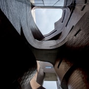The void in the Xian Jiaotong-Liverpool University Administration architecture, photography, product design, black