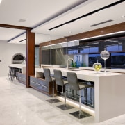 Dining and Kitchen area - Dining and Kitchen interior design, kitchen, white