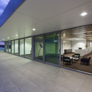 The law offices of Cooney Lees Morgan open architecture, glass, lobby, real estate, window, gray