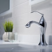 Pared-back design is a key trend for modern bathroom, bathroom sink, plumbing fixture, product design, sink, tap, gray