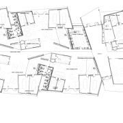 Street of knowledge  Hobsonville Point Primary and angle, area, artwork, black and white, design, diagram, drawing, font, line, line art, plan, product, product design, sketch, structure, text, white