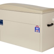 The Brivis 6-Star gas ducted heater offers a product, product design, white