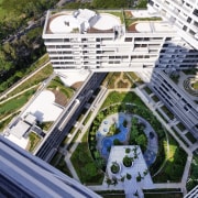 The buildings in The Interlace apartment complex wrap architecture, building, city, condominium, metropolis, metropolitan area, mixed use, neighbourhood, real estate, residential area, urban area, urban design