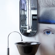 The Waverley Cass Brothers showroom highlights the Gocci plumbing fixture, product, product design, small appliance, tap, white