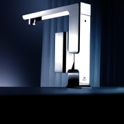 Dorf Jovian sink mixer eco-friendly kitchen fixture lighting, product, product design, tap, black