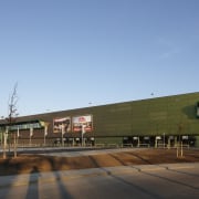 Ambro Metals supplies a wide range of metal architecture, building, city, corporate headquarters, infrastructure, metropolitan area, sky, structure, teal