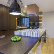 This new kitchen designed by Mal Corboy features architecture, countertop, house, interior design, kitchen, real estate, table, gray