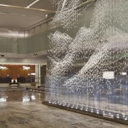 The Sunrise Hotel Kempinskis public spaces are grand architecture, ceiling, daylighting, glass, interior design, lobby, structure, tourist attraction, gray, brown