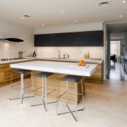 Pepper Design is the Australian importer of Poggenpohl countertop, floor, flooring, interior design, kitchen, real estate, room, table, gray