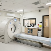 The Radiology Department is on the ground floor hospital, medical, medical equipment, product, product design, service, gray, white